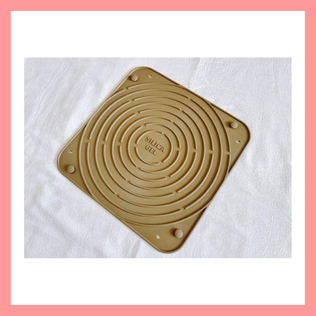 水切りマット キッチン 食器 乾燥用マット シリコン製 水切りトレー 断熱マット