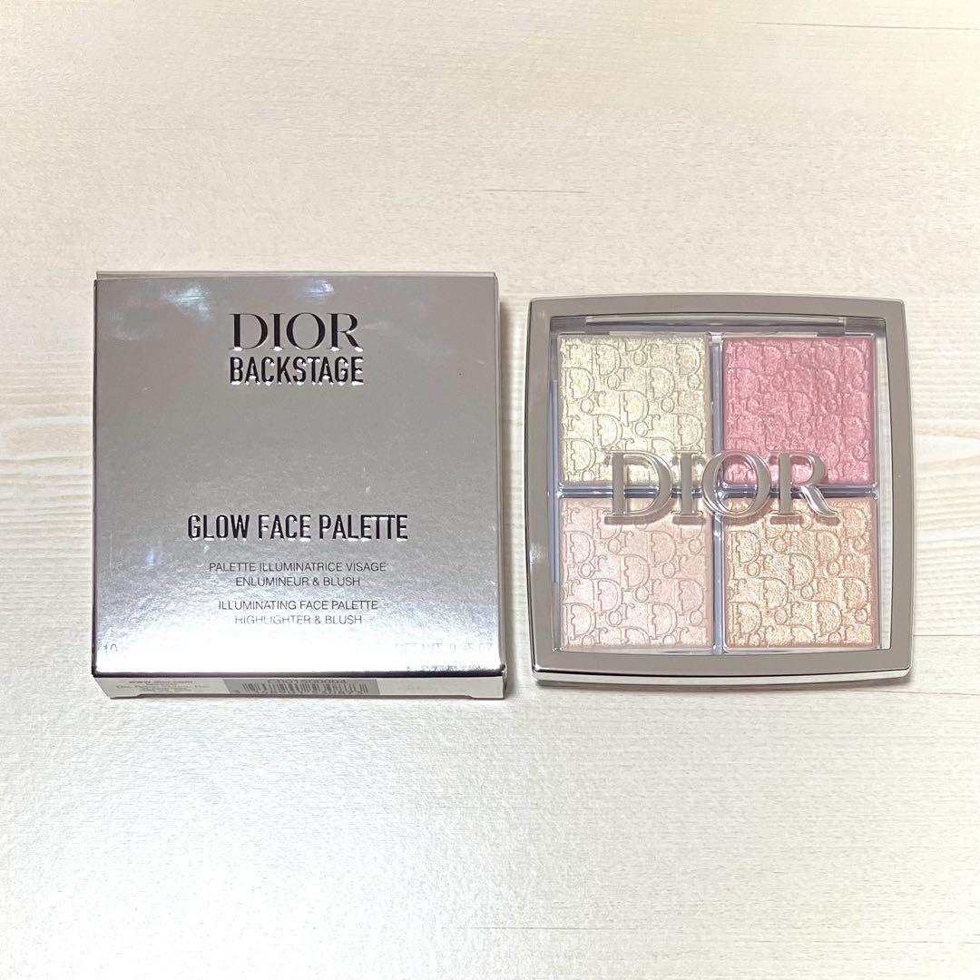 Dior バックステージ フェイスグロウパレット 004 ローズゴールド