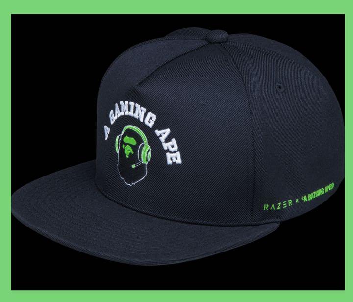 BAPE X RAZER SNAP BACK CAP