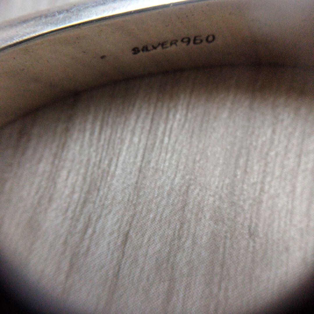 SILVER 950 デザイン バングル