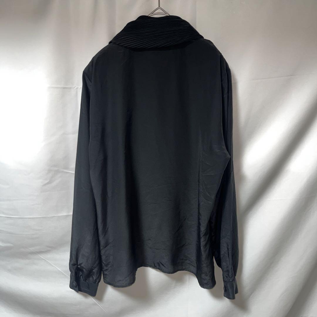 トップス Switching pleats dress shirts