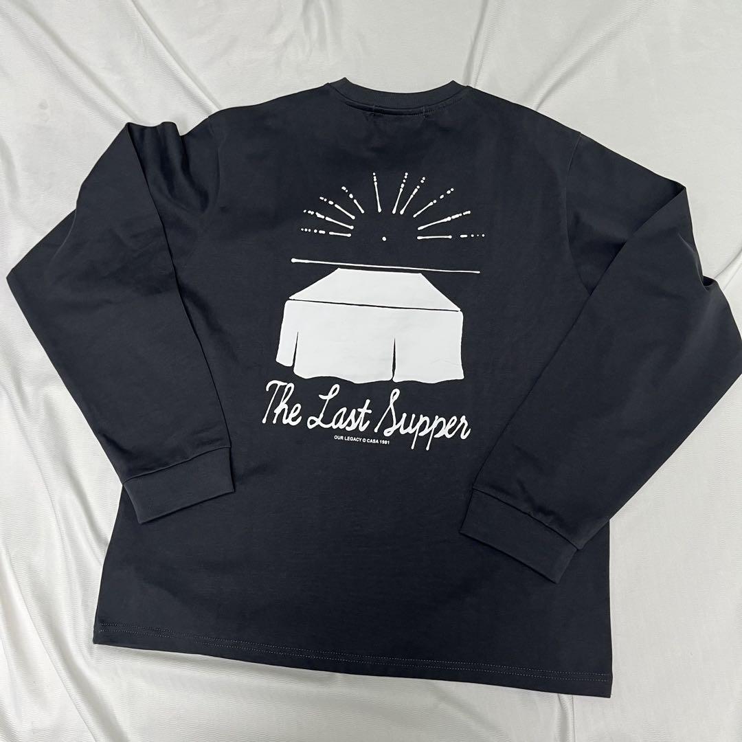 【OUR LEGACY】ブラック Tour 長袖Tシャツ サイズ46