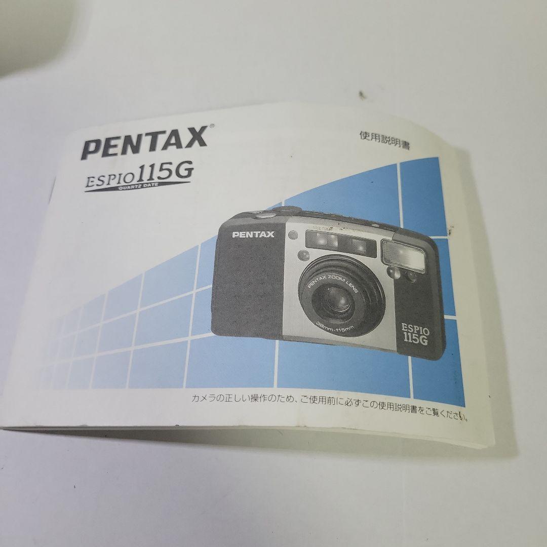 PENTAX ESPIO 115G コンパクトフィルムカメラ 黒色