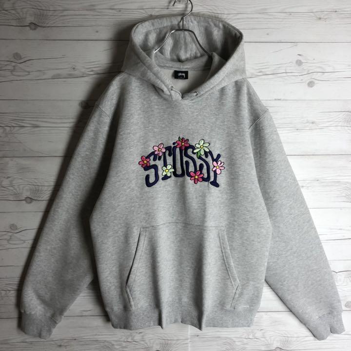 豊富な新品 即完売品 入手困難 パーカー 希少 極美品 hNBv5-m91122515260 STUSSY 花柄 人気モデル 正規品好評