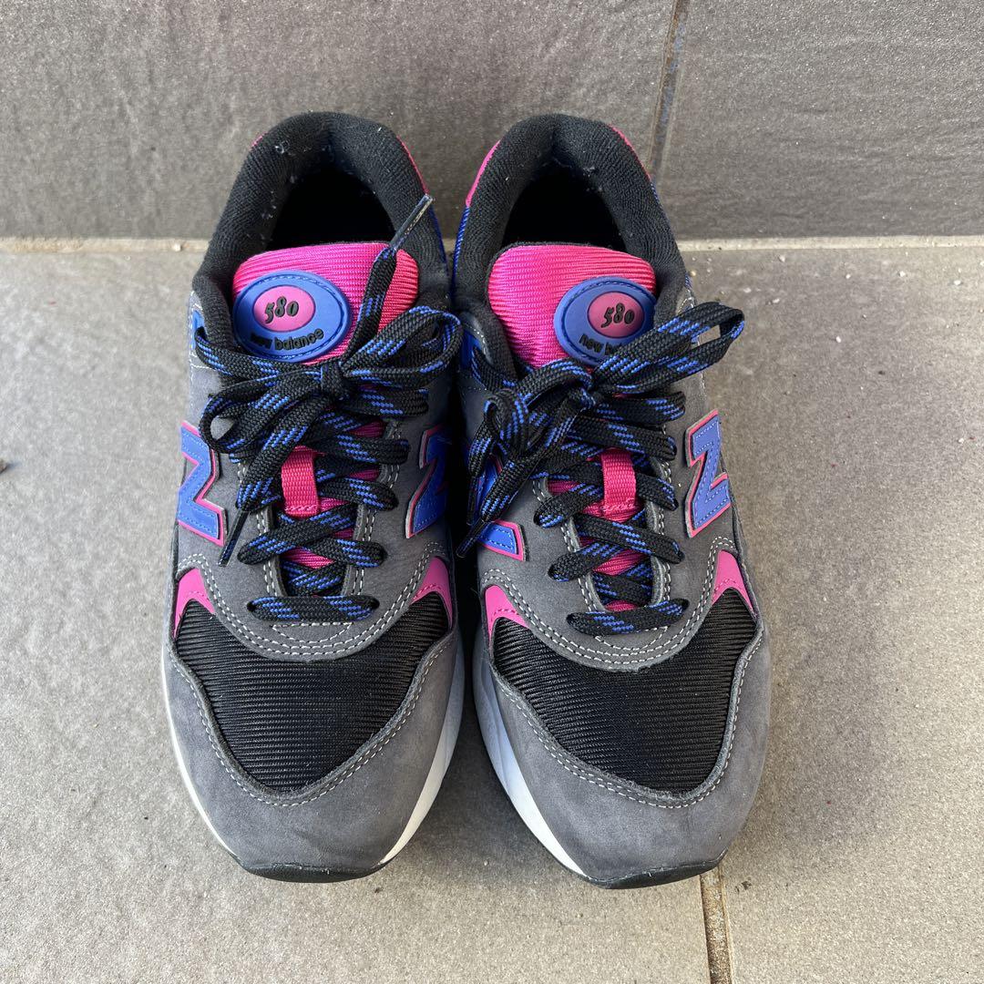 New Balance MT580スニーカー23cmグレー/ピンクニューバランス