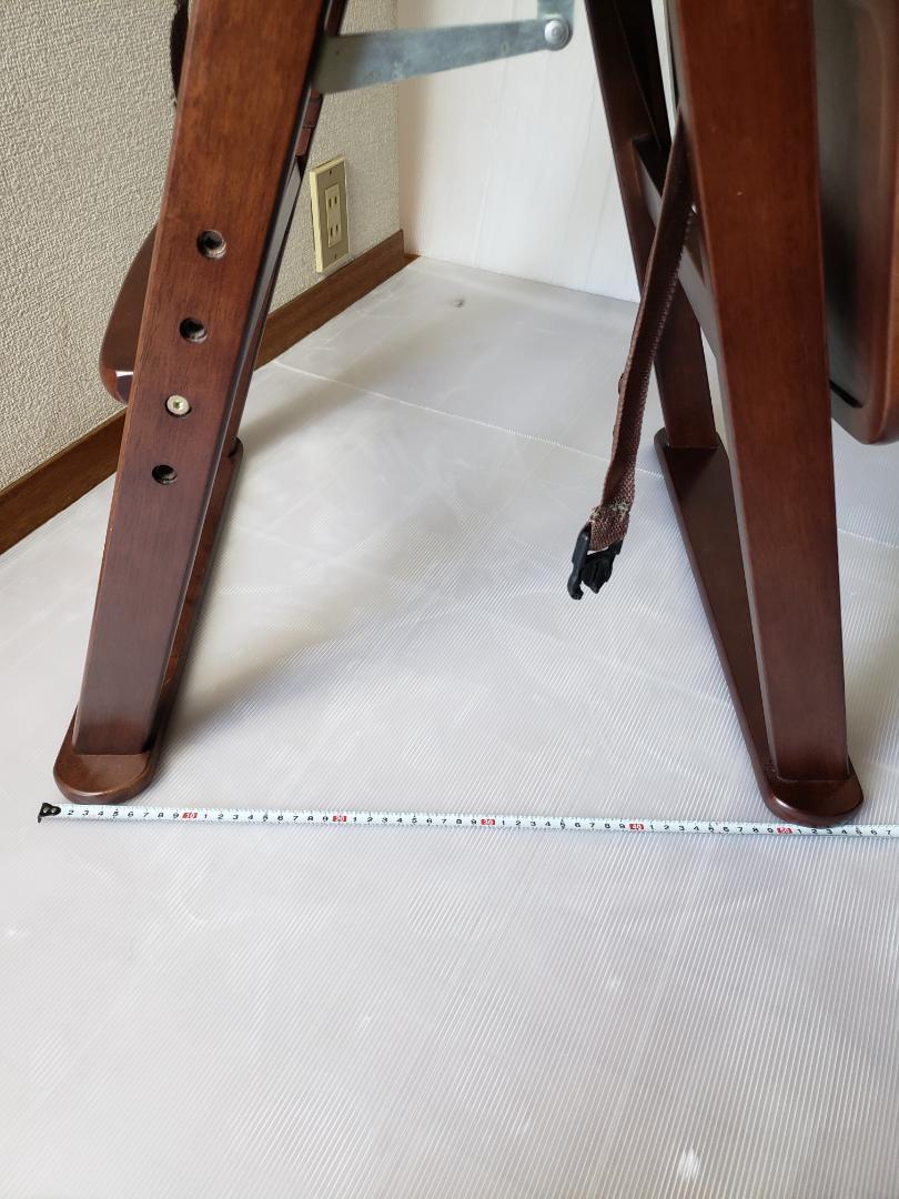 KATOJI / カトージ 木製ワイドハイチェア 折りたたみ・ステップ切り替え可