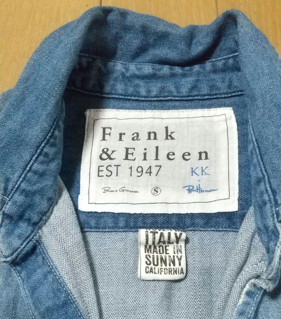 フランク＆アイリーン×ロン・ハーマン×KK　コラボ　デニムシャツ　Sサイズ