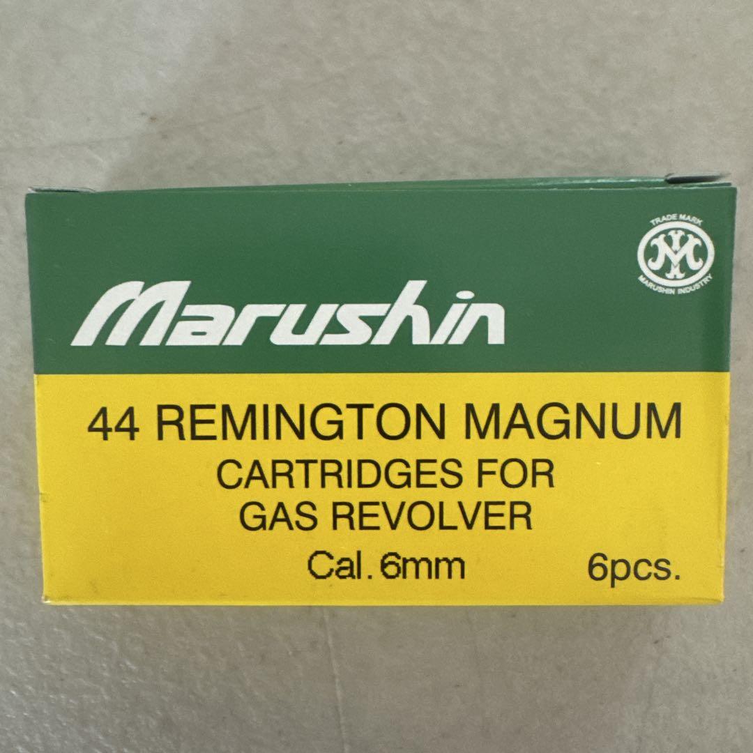 大*ん様 マルシン 44 Remington Magnum Xカートリッジ 6発