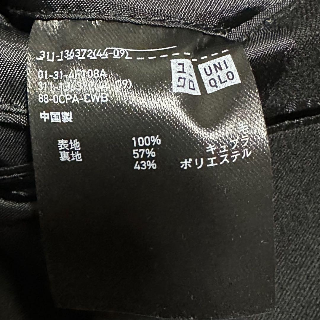ユニクロ+j　セットアップスーツ　ウールテーラードジャケット　ブラックM