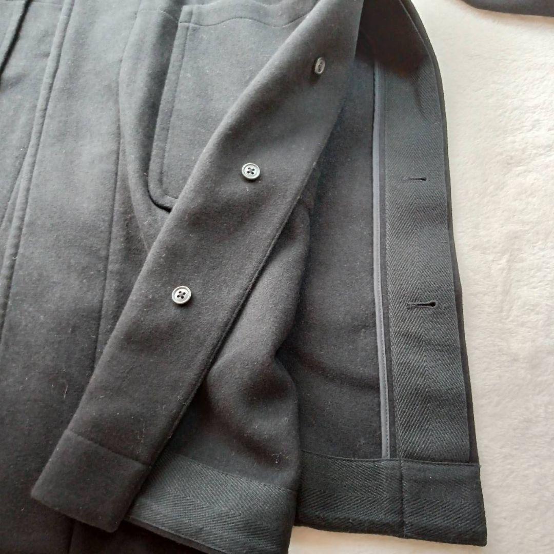 ＋Ｊ UNIQLO JIL SANDER ダッフルコート ブラック Ｌ