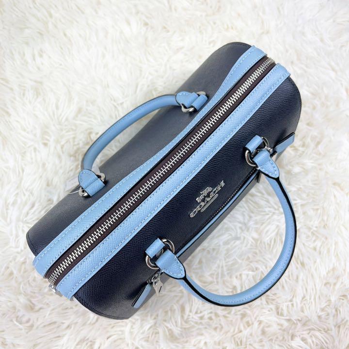新品未使用♥コーチ ボストンバッグ 2way ローアンサッチェル シグネチャー