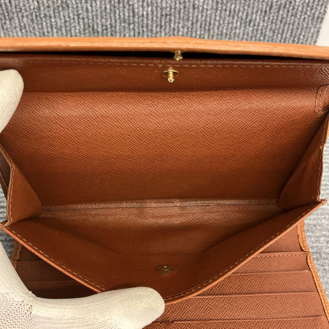 Louis Vuitton　ルイヴィトン　三つ折り長財布　エピ　茶　399