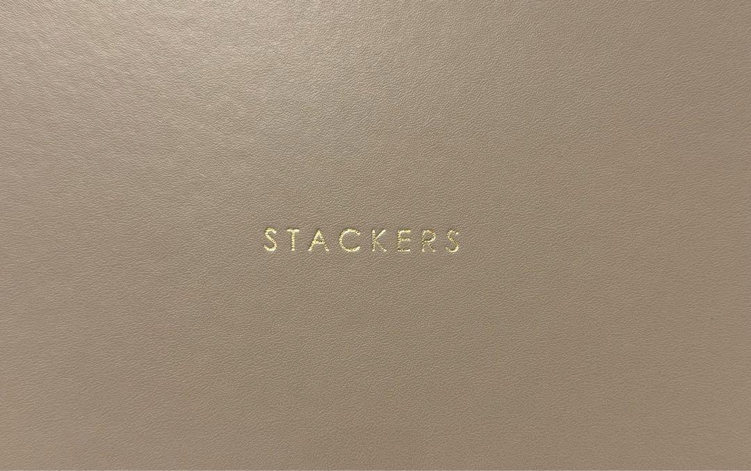 STACKERS アクセサリーケース ベージュ