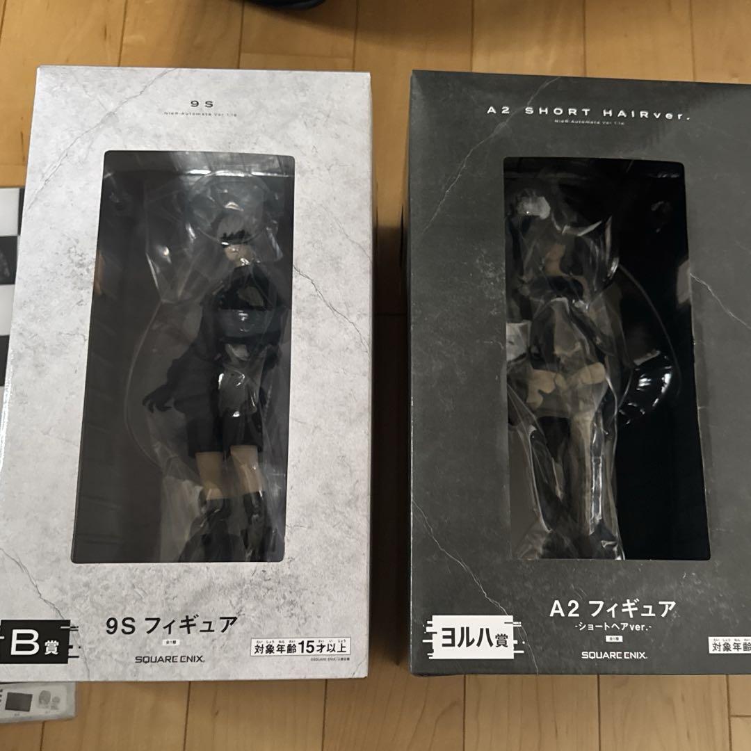 ニーアオートマタ くじ ヨルハ賞&B賞フィギュア&下位賞6点