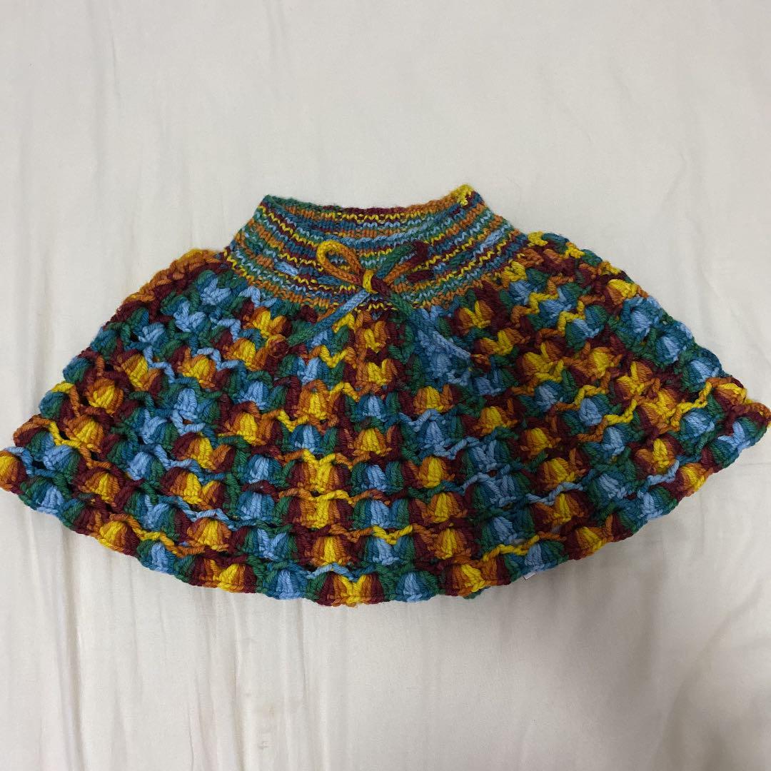 新品タグ付きmishapuff crochet skirt 4-5Y