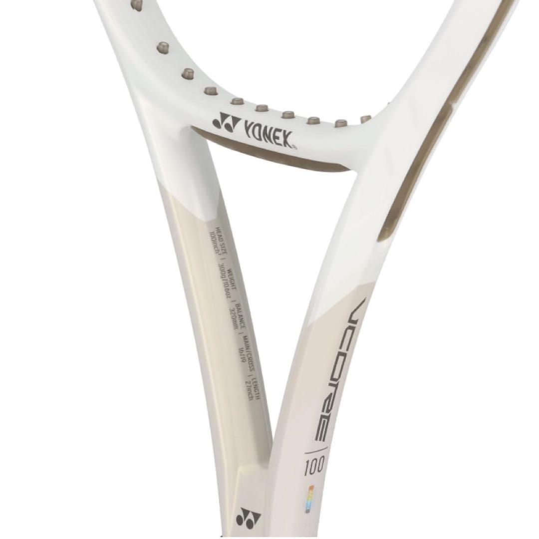 YONEX VCORE 100 サンドベージュ G3 ガット付きPTGR120