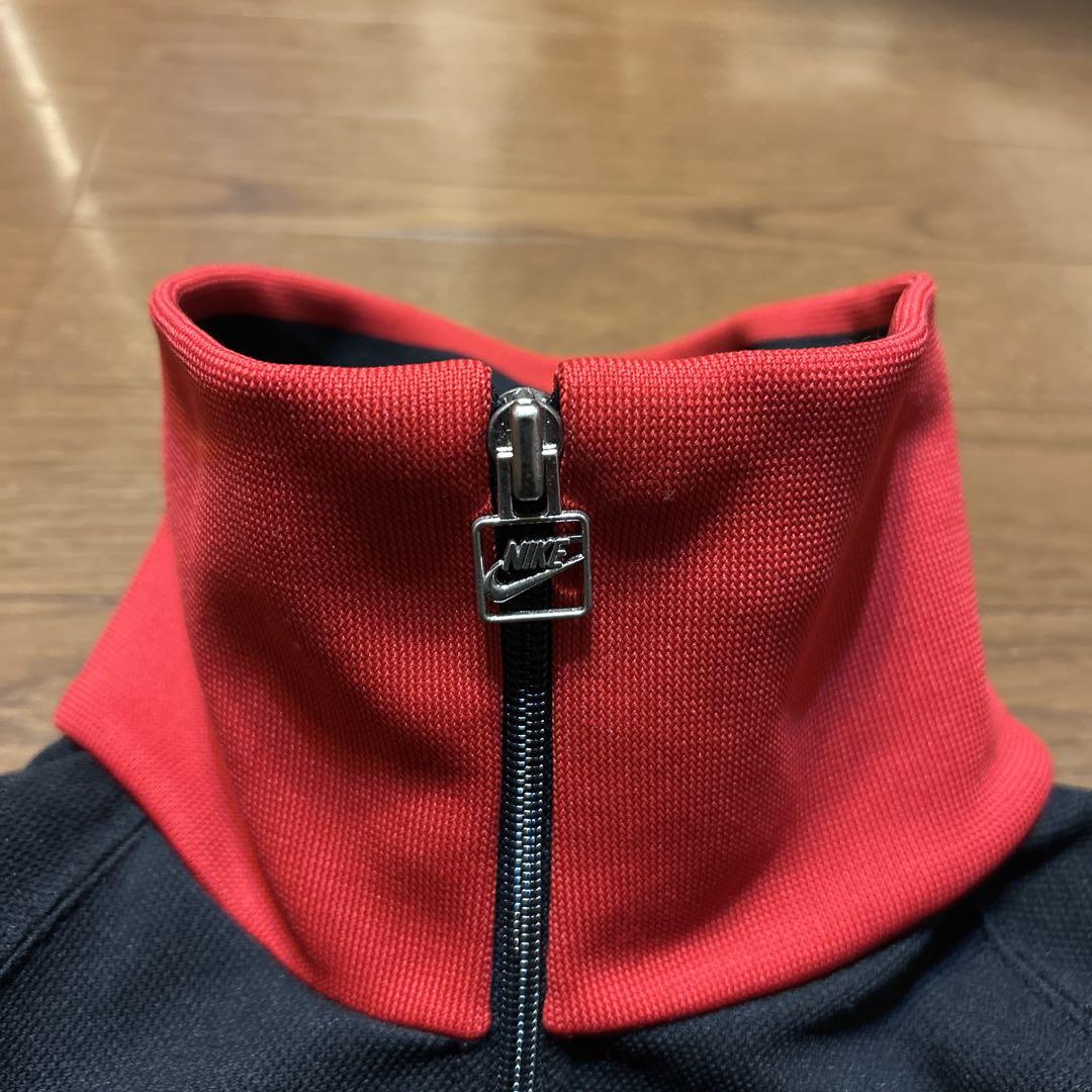 専用‼️80s nike 日本製 レトロ track jacket XLサイズ黒/