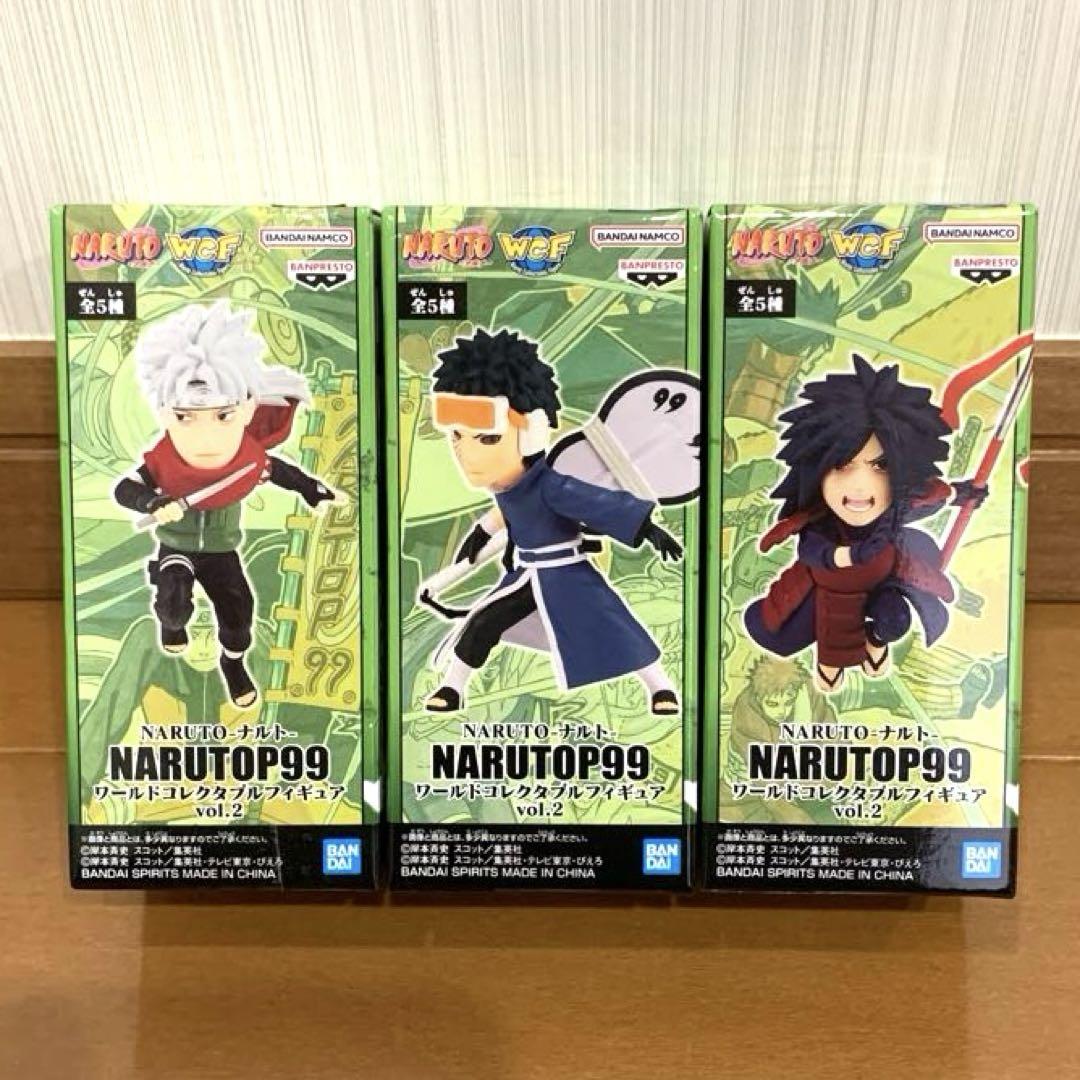 ナルト NARUTOP99 ワールドコレクタブルフィギュアvol.2 全5種