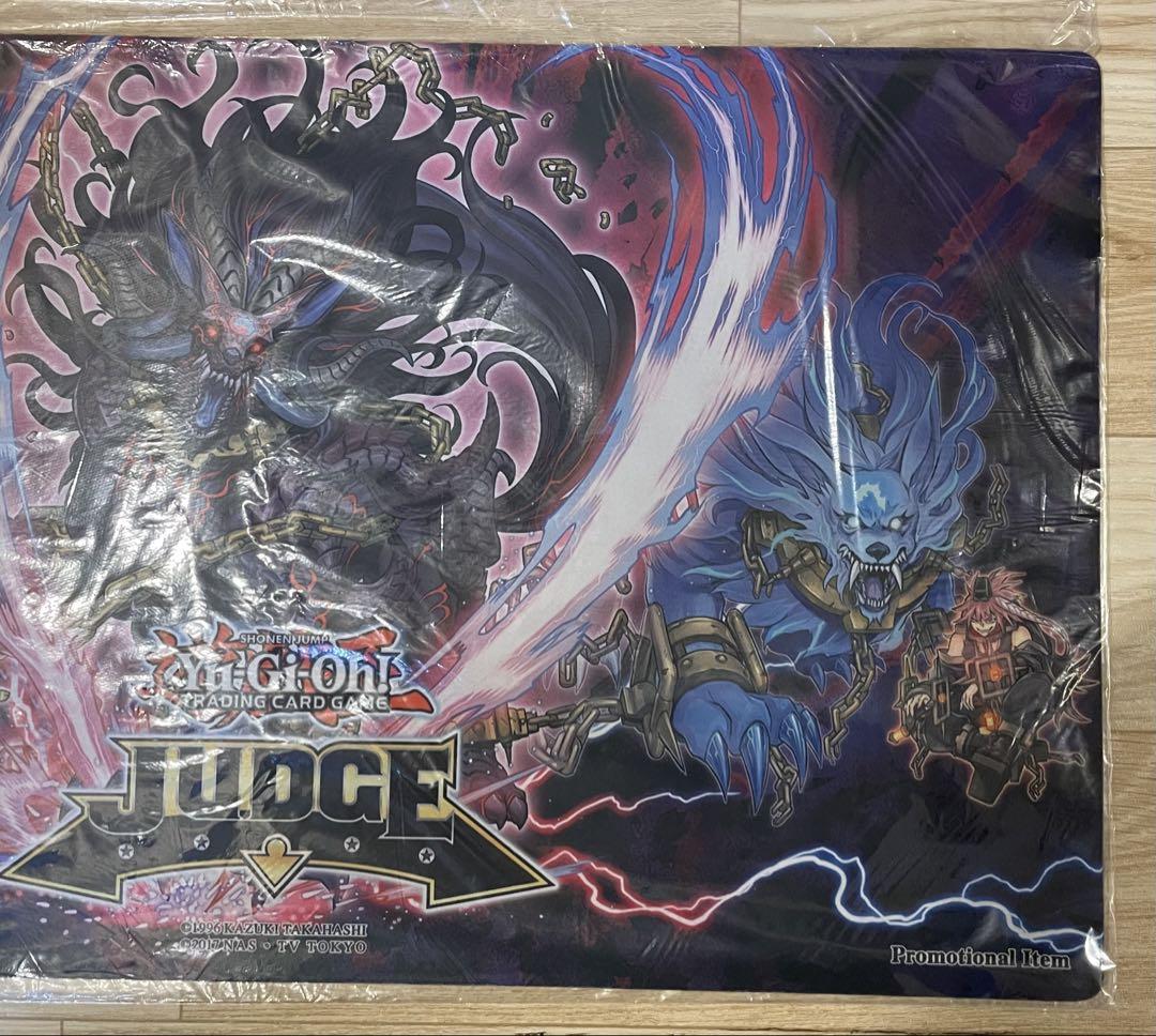 希少 新品未開封 破械 ライゴウ JUDGE プレイマット 遊戯王