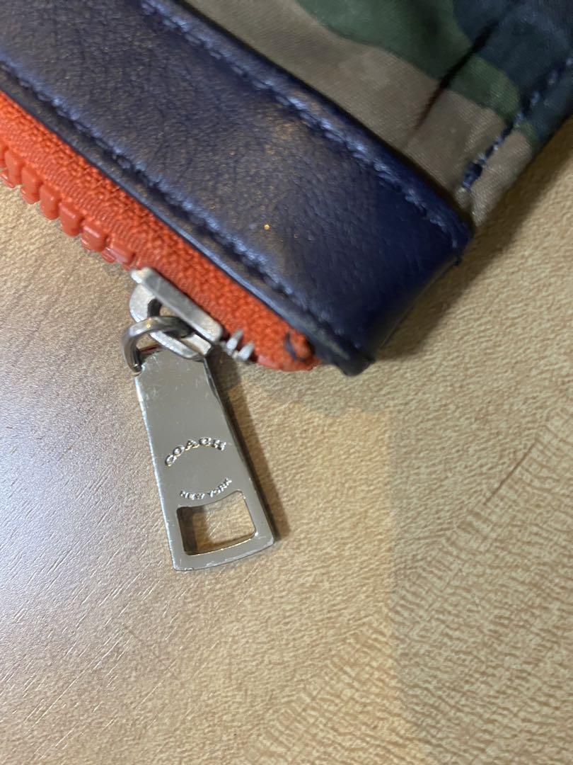 COACH クラッチバッグ 迷彩柄