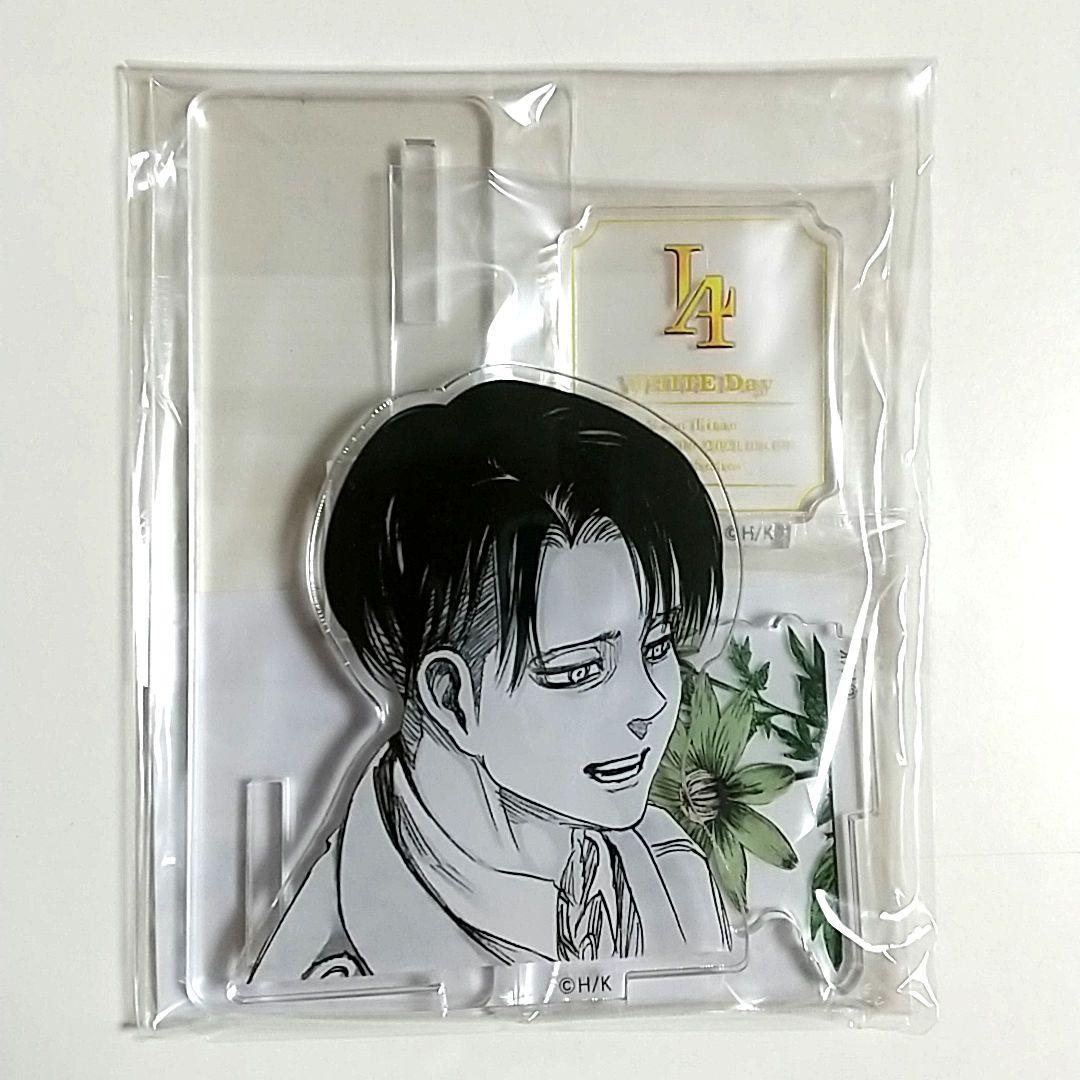 人気急上昇】 進撃の巨人 リヴァイ アクリルスタンド ホワイトデー