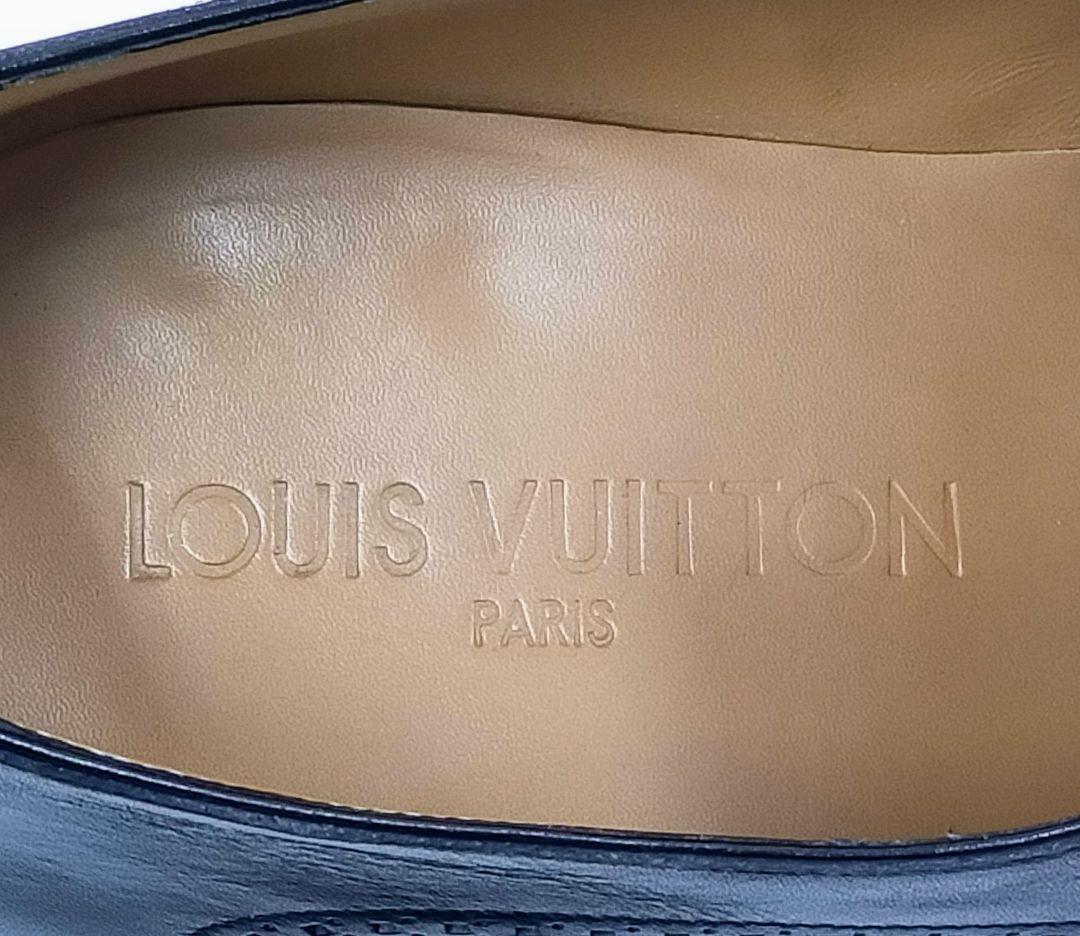 【 美品 】 LOUIS VUITTON ルイヴィトン レザーシューズ 黒 革靴
