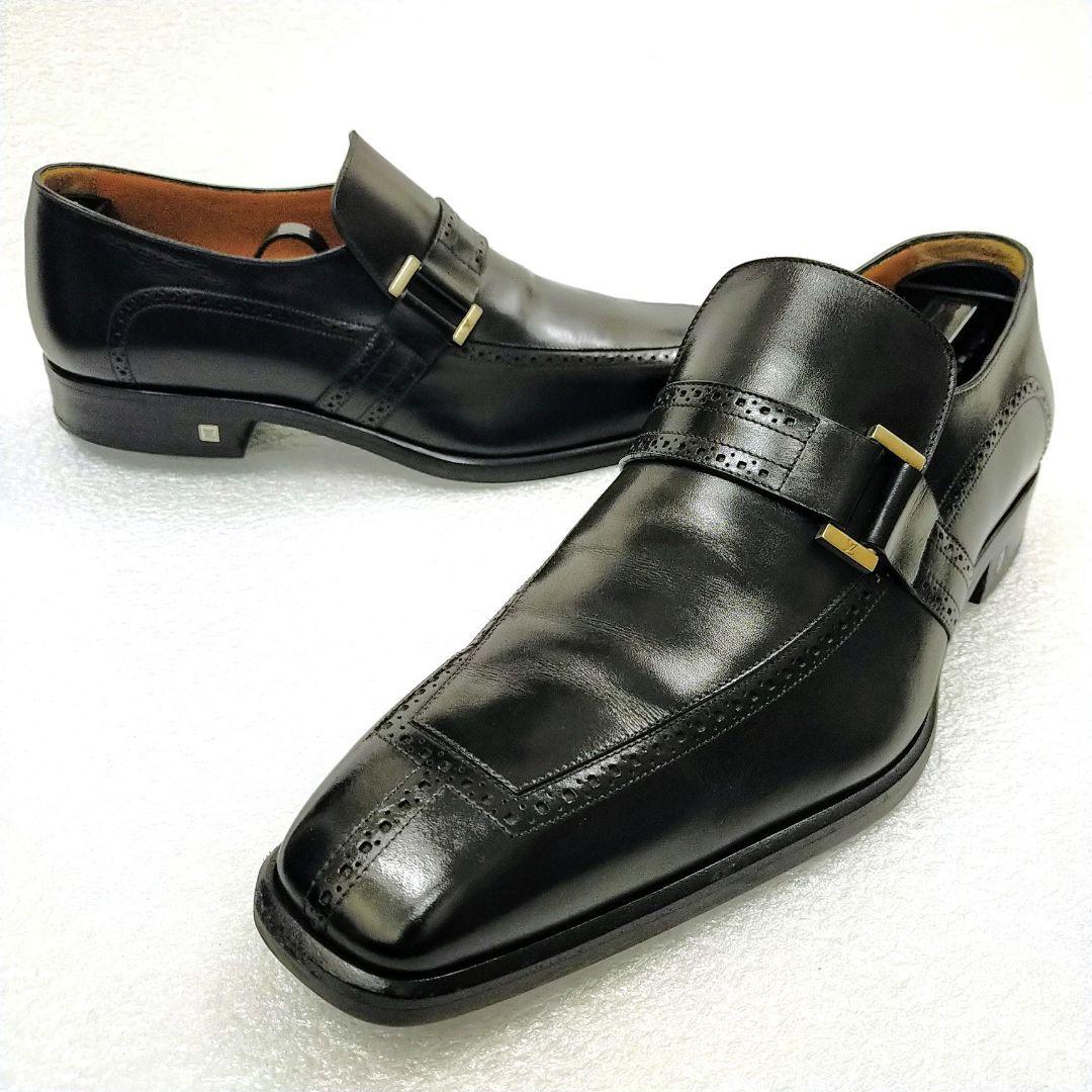 【 美品 】 LOUIS VUITTON ルイヴィトン レザーシューズ 黒 革靴