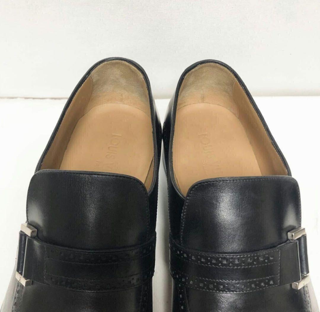 【 美品 】 LOUIS VUITTON ルイヴィトン レザーシューズ 黒 革靴