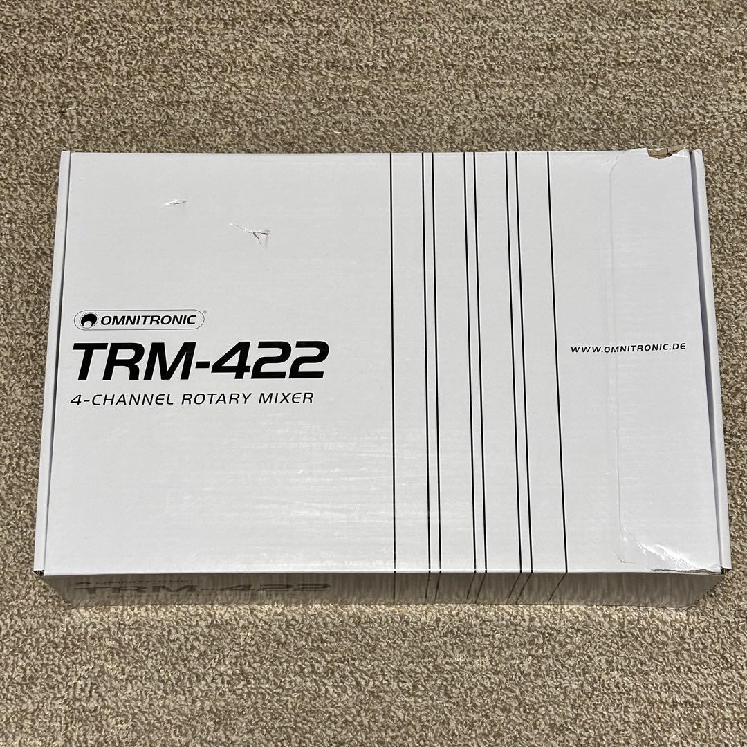 未使用品！Omnitronic TRM-422 4chロータリーミキサー 楽天市場】Omnitronic(オムニトロニック) / TRM-422/4チャンネル