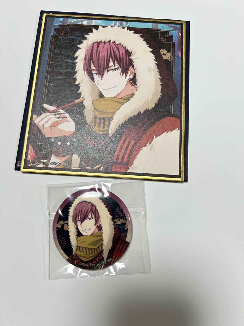 アイナナ くじ 空咎 ŹOOĻ 狗丸トウマ 缶バッジ 色紙 - メルカリ