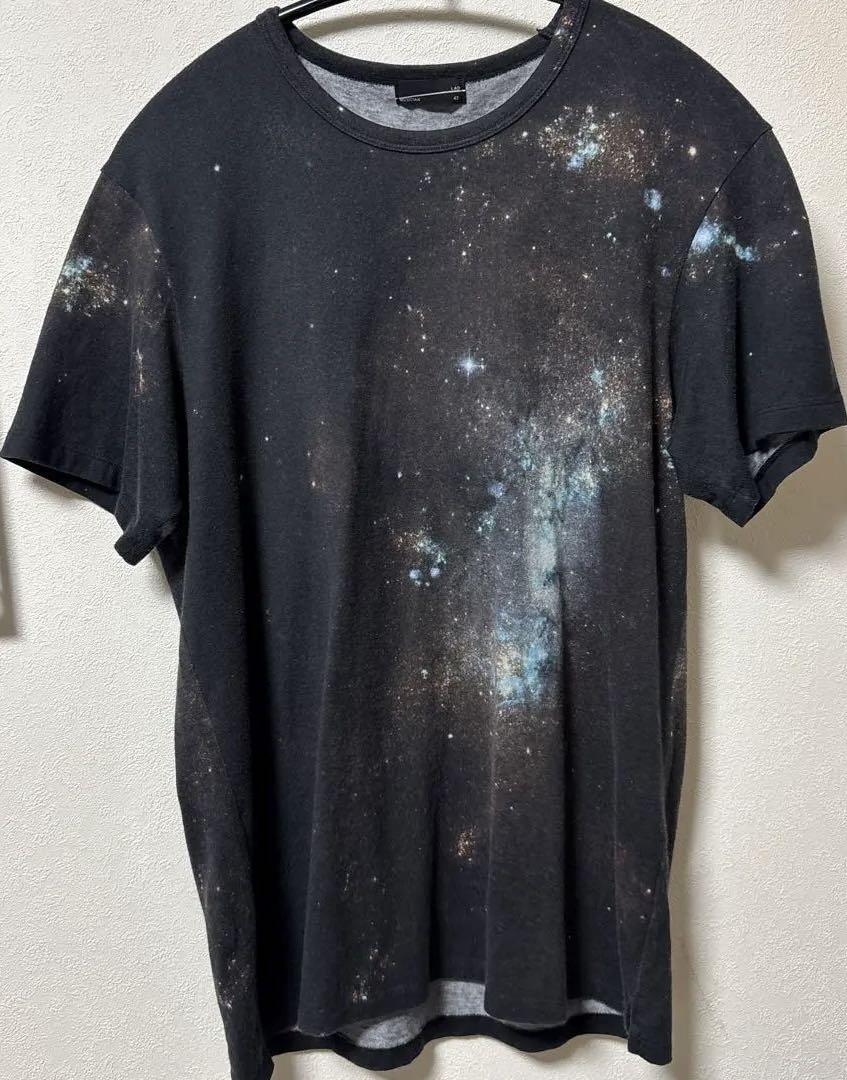 LAD MUSICIAN 宇宙柄 ブラック Tシャツ サイズ42