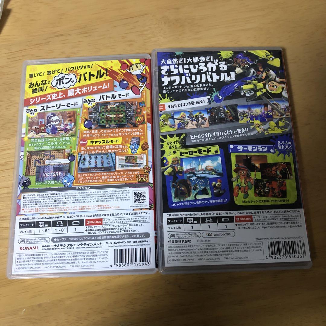 switch スーパーボンバーマンR2 スプラトゥーン3