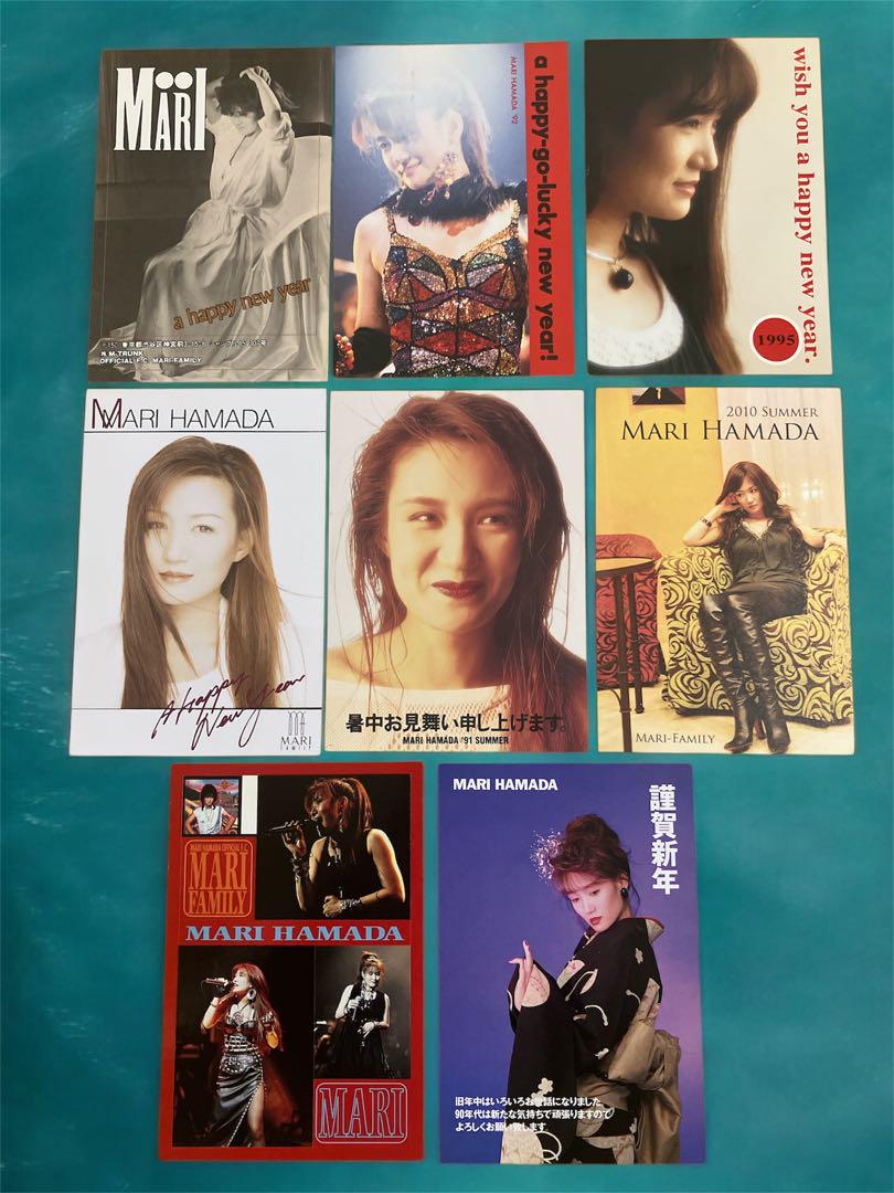 浜田麻里ポストカード 8枚セット