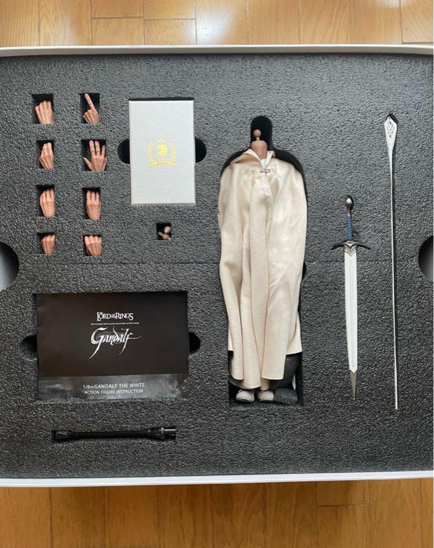 ●ASMOS TOYS (1/6白いガンダルフ&シャドウファックス)フィギュア● ○ASMOS TOYS (1/6白いガンダルフ&シャドウファックス