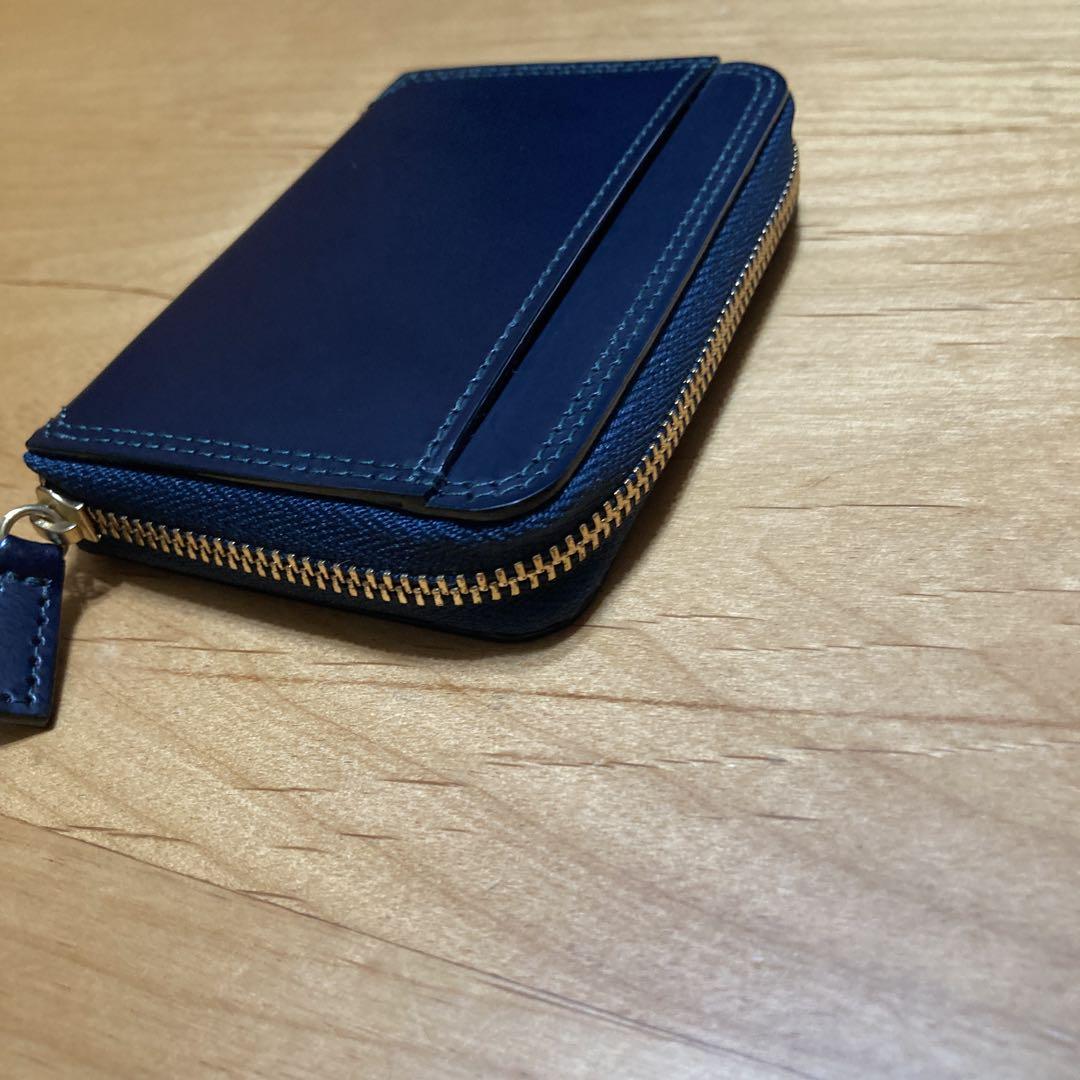 【最安値に挑戦】 NAUGHTIAM コードバン2 ラウンドジップ ミニ財布 ノーティアム 小物