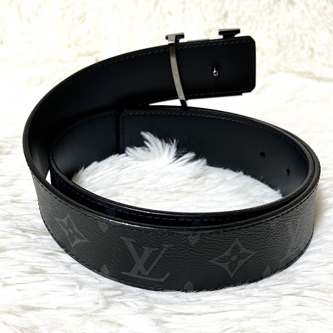 極美品✨　ルイヴィトン モノグラム サンチュール エクリプス LVロゴ　付属品有