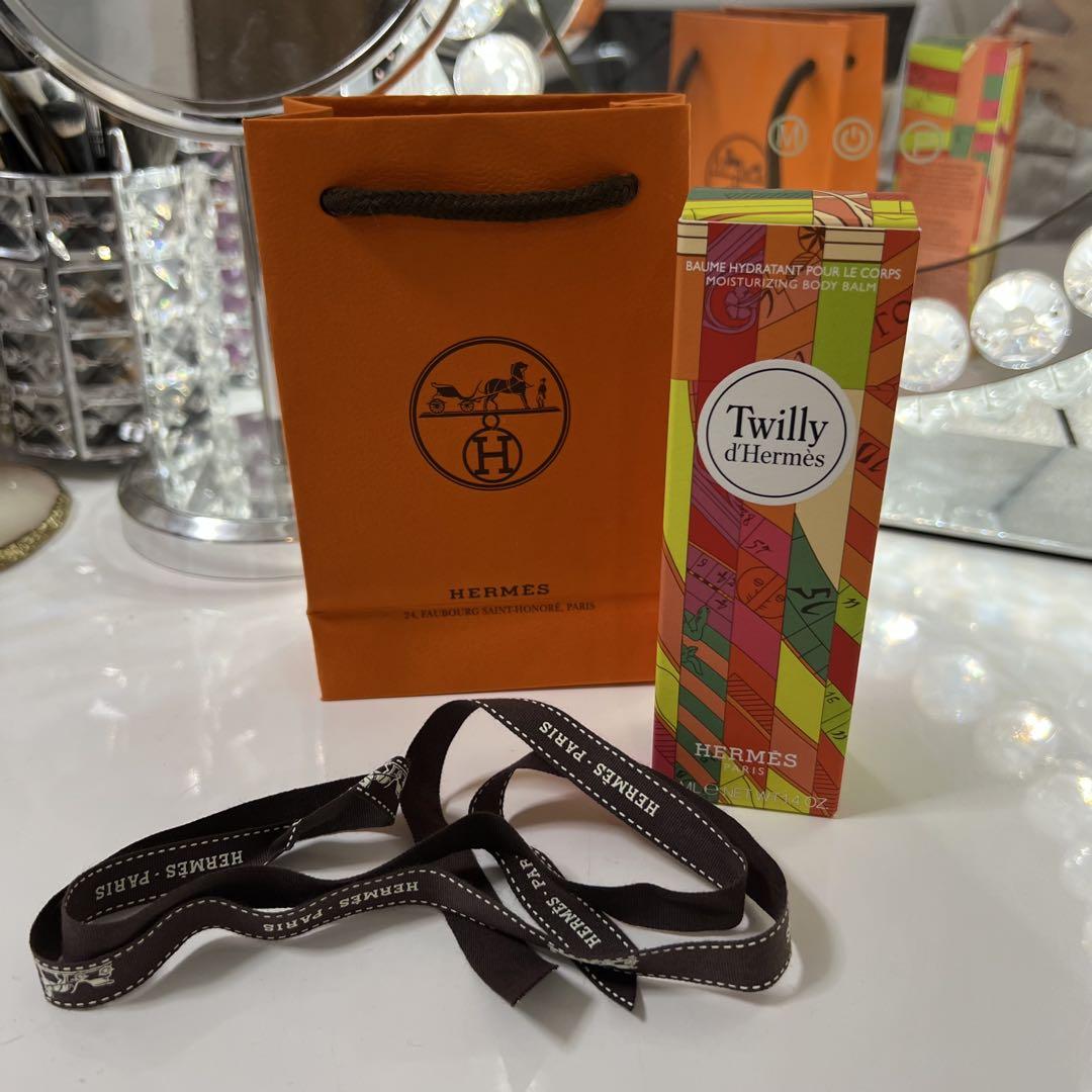 【新品未使用】HERMES ツイリードゥエルメスモイスチャライジングボディバーム