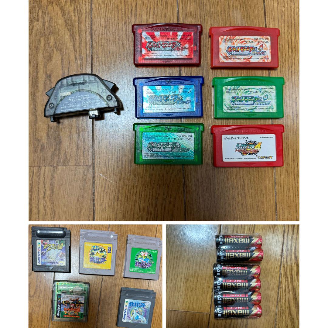 【Nintendo】ゲームボーイアドバンス＆ SP 本体ソフトまとめ売り