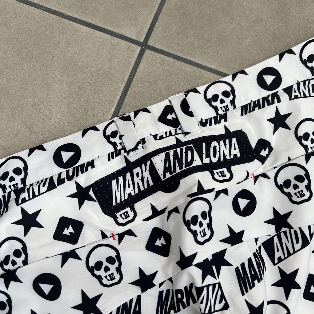 玄関先迄納品 マークアンドロナ MARK&LONA ショートパンツ 総柄 メンズ ズボン メンズウェア
