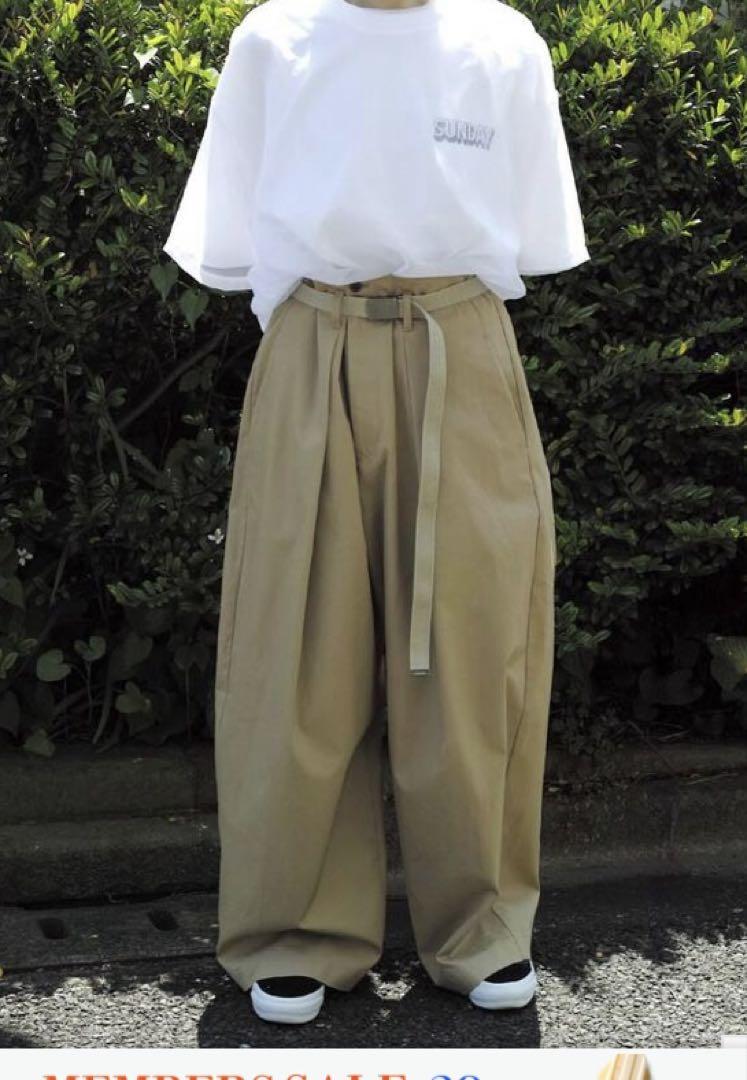 ◆SUNDAY ハンサムチノパンツ◆