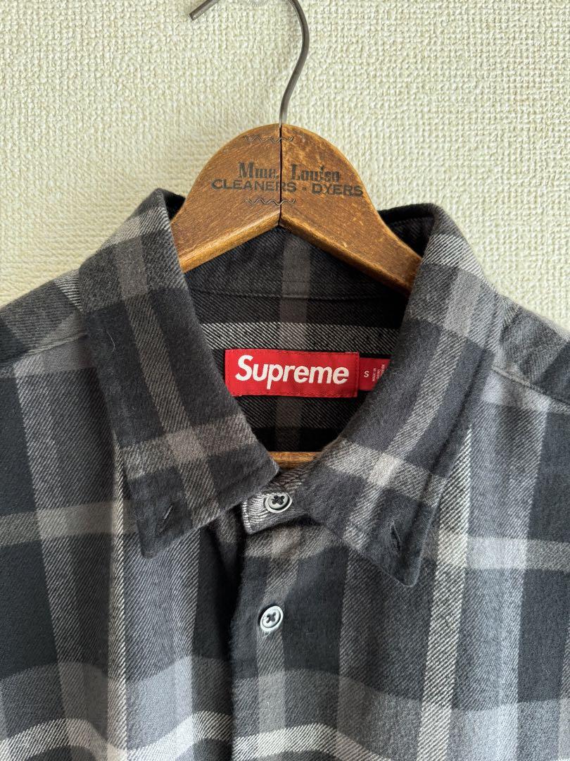 Supreme Plaid Flannel Shirt (FW23) - $138