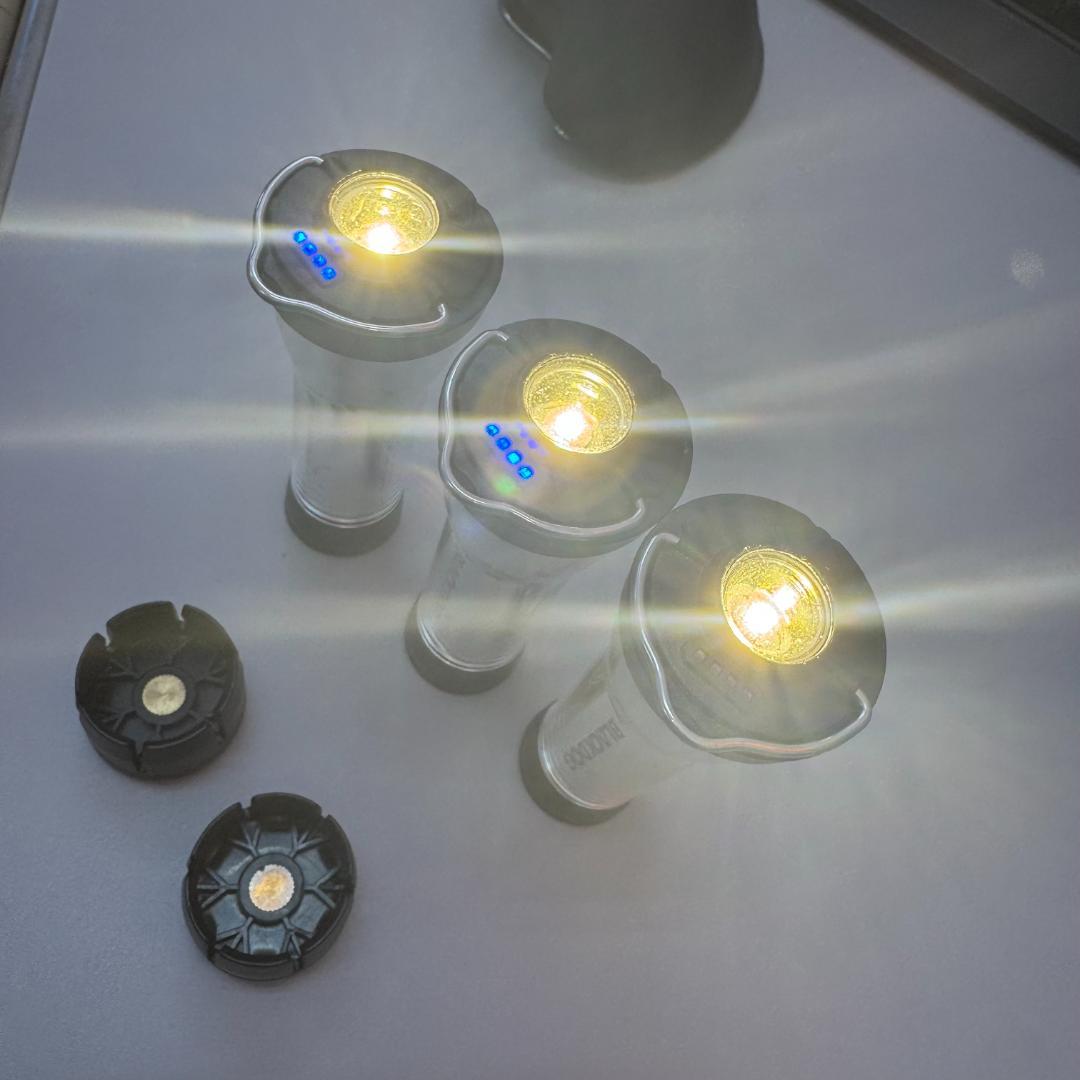 ３個セット！BLACKDOG ネイチャーハイク LEDランタン ゴールゼロ