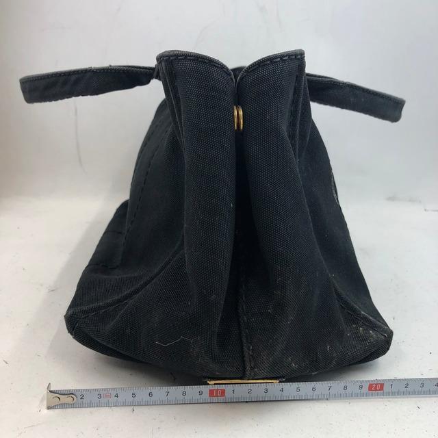 になります PRADA ハンドバッグ デニム ブルー レディース Xoa5J-m91169020409 ロゴ カナパ キャンバス こちらはプ
