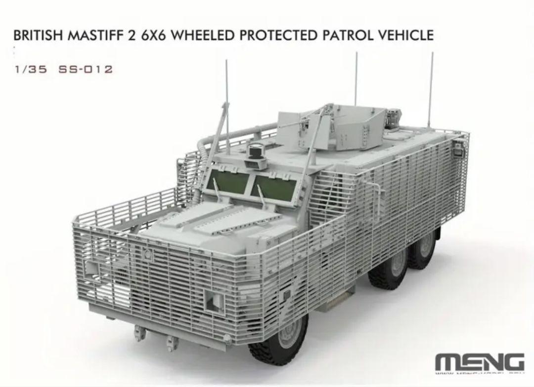 ベビーグッズも大集合 モンモデル イギリス 6x6装輪防護謷備車両 マスティフ2 自動車