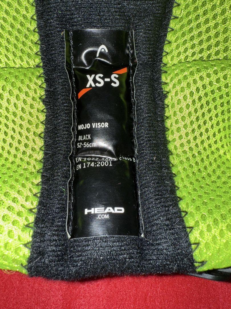 ジュニアスキー・スノーボードヘルメット　HEAD XS/S：52-56cm