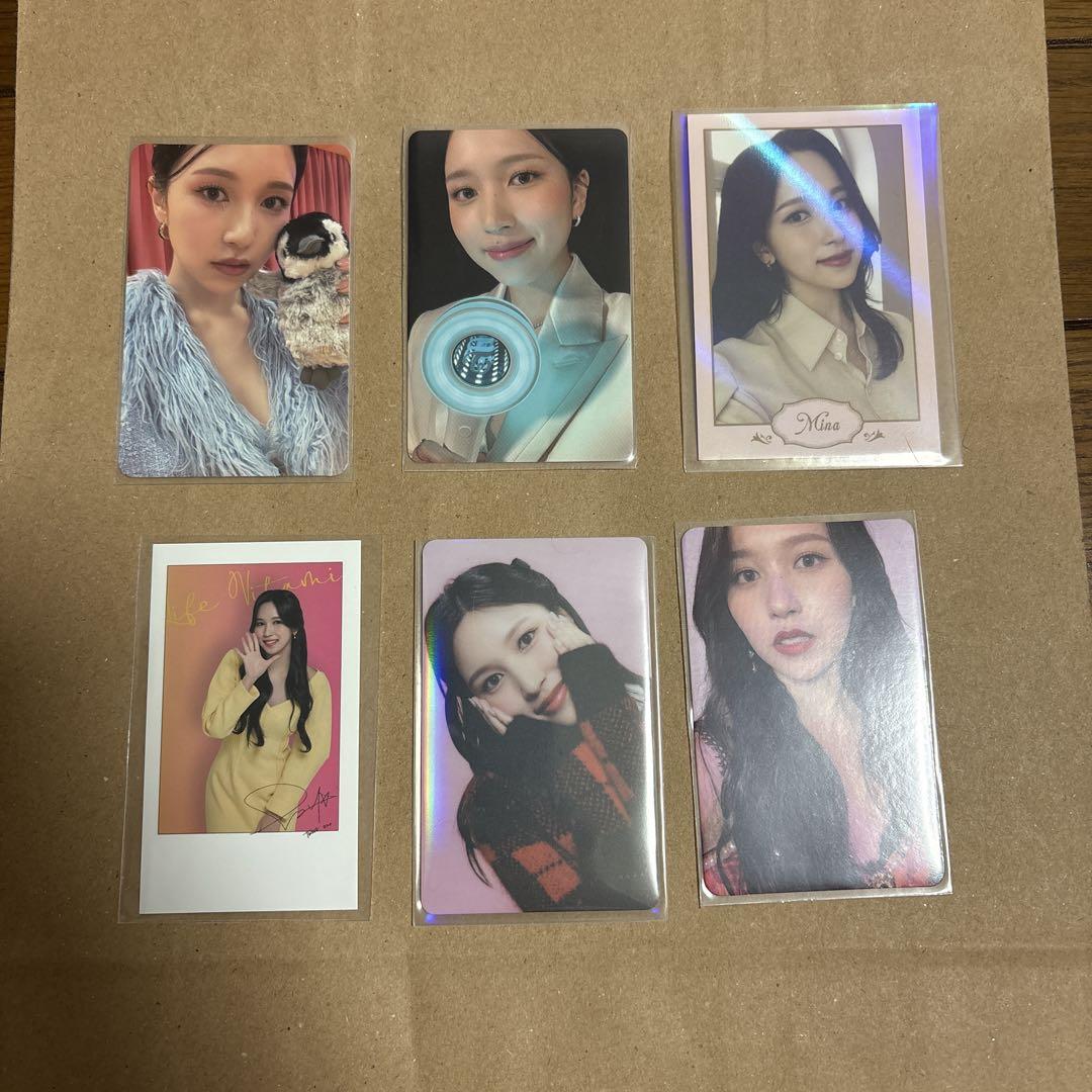 twice ミナ　トレカ　ラントレ　まとめ売り TWICE ミナ ラントレ まとめ売り6枚 - メルカリ