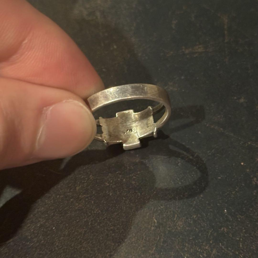 SILVER925 CROSS DESIGN RING/シルバー/リング