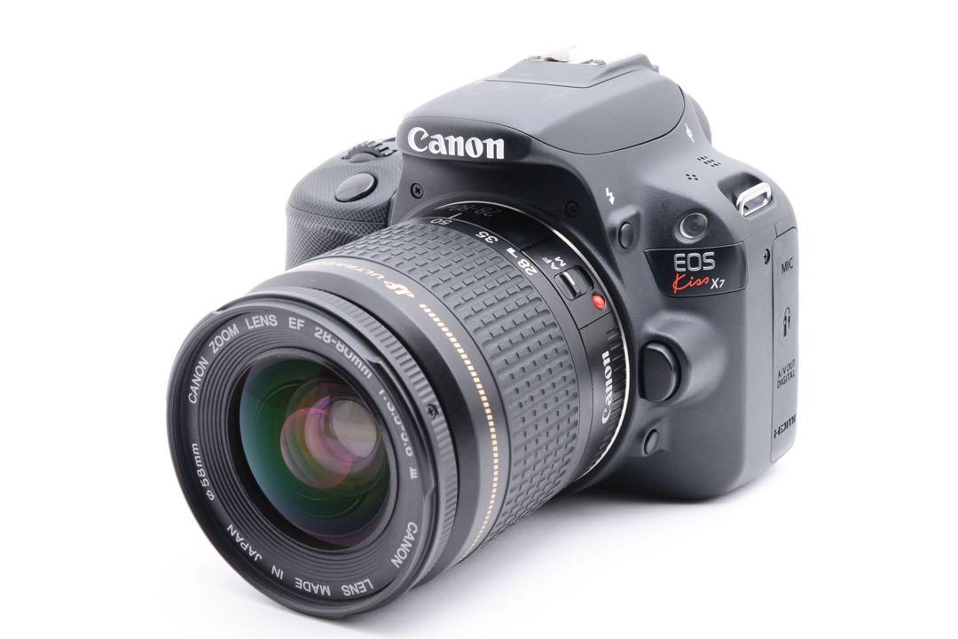 CANON EOS Kiss X7/標準レンズセットCanon EF28-80㎜