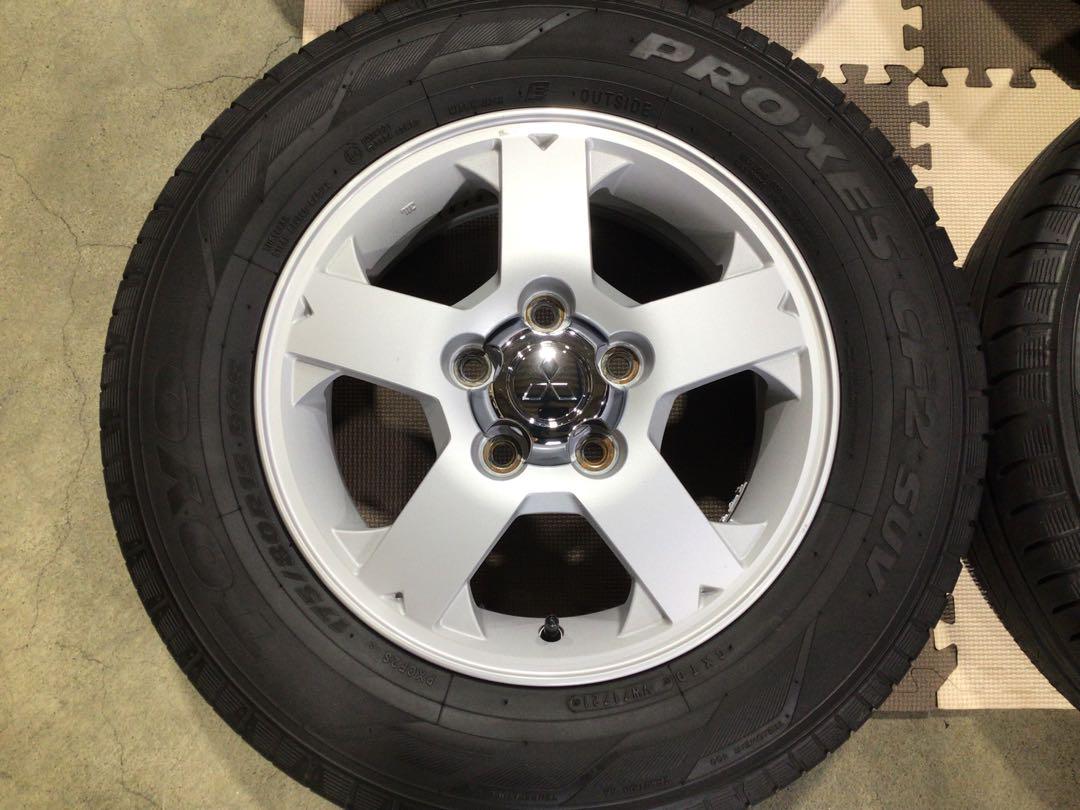 激安 三菱 純正 パジェロミニ 175/80R15 サマータイヤ 4本 送料込み