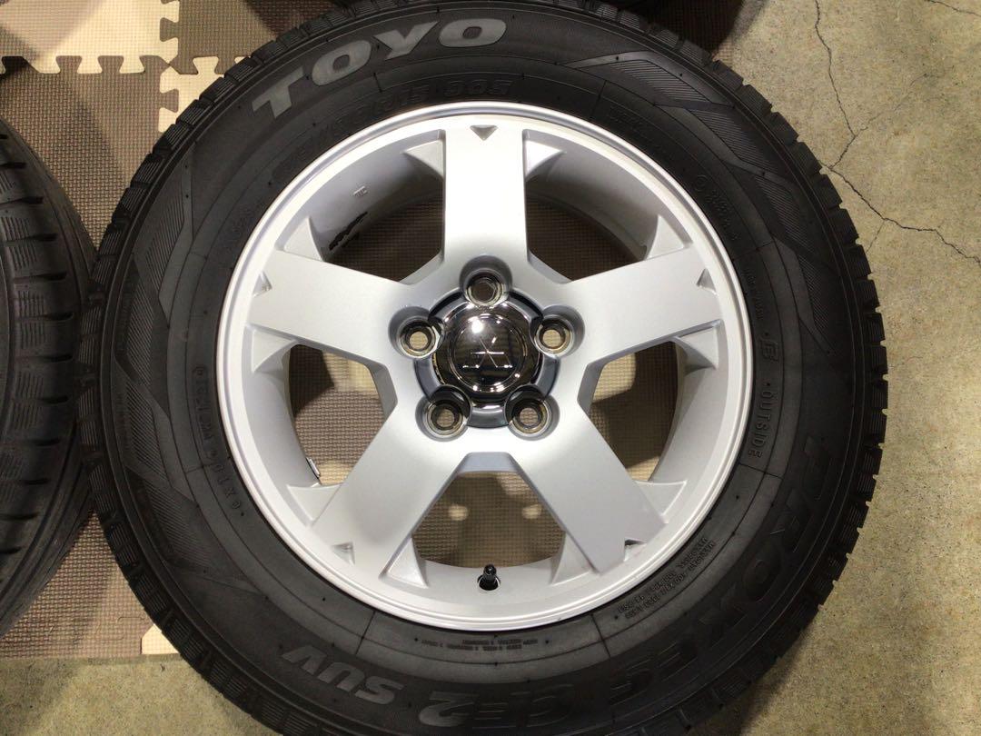 激安 三菱 純正 パジェロミニ 175/80R15 サマータイヤ 4本 送料込み